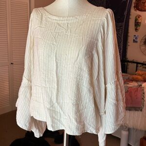 anthropologie peasant blouse